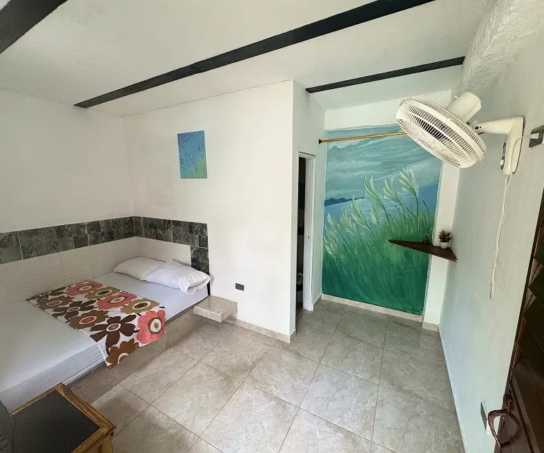 Private Room With Fan Inside Front View