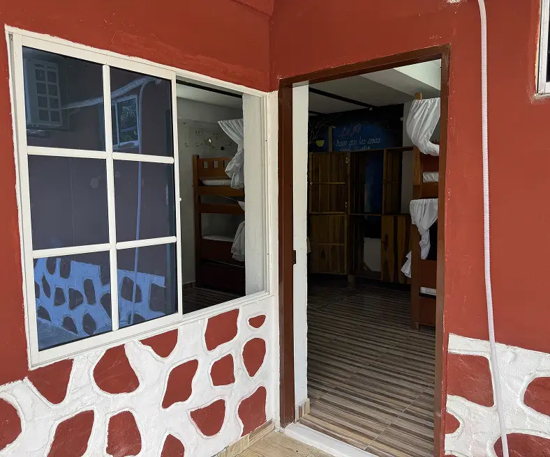 Mixed 6-Person Dorm With AC Outside View