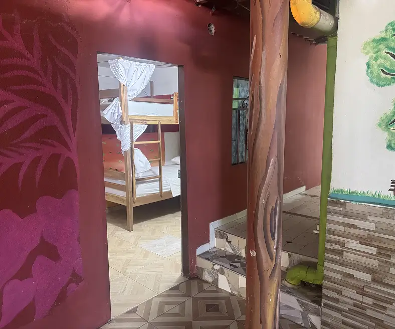 Mixed 8-Person Dorm With AC Outside View